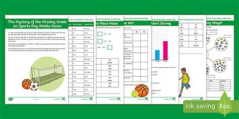 The Missing Goals | Sports Maths Games for the Classroom