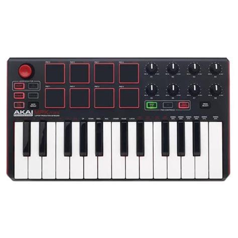 Buy Akai MPK MINI MK2 Compact Midi Keyboard and Pad MIDI Controller ...