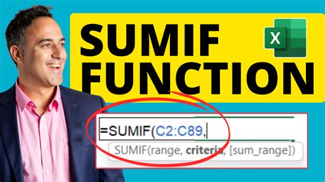 Image result for Fonction Sumif Excel