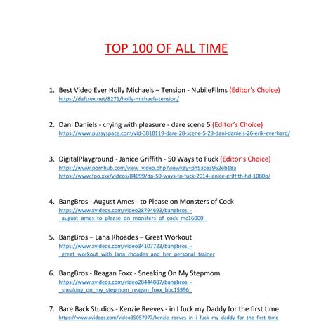 TOP 100 OF ALL TIME.pdf | DocDroid