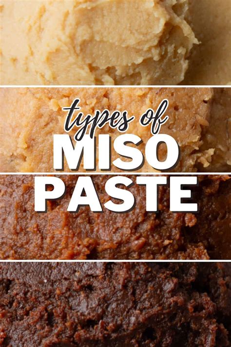 Types of Miso Paste Explained - Chef JA Cooks