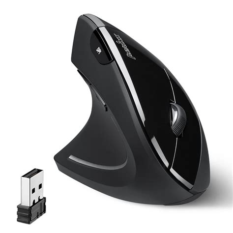 Buy PerixxPERIMICE-713L, Wireless Ergonomic Left Handed Vertical Mouse ...
