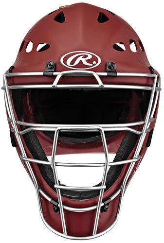 Buy Rawlings Youth Catchers Helmet, Matte Cardinal Online at Low Prices ...