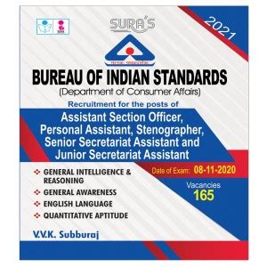 Bureau of Indian Standards (BIS) Assistant Section Officer,PA,Steno ...