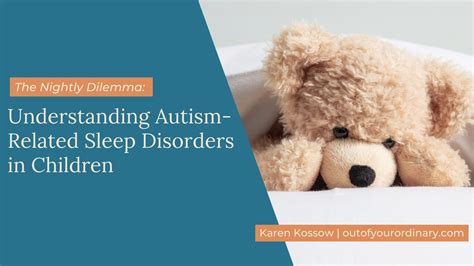 Understanding Autism-Related Sleep Disorders in Children