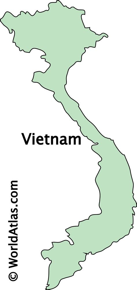 vietnam on the map - map of the world vietnam