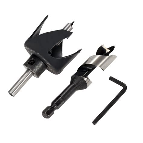 Generic Door Lock Installation 3pcs Wood Door Lock Installation Hole ...