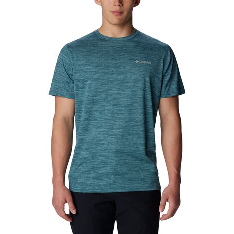 Columbia T-Shirt Homme - Alpine Chill Zero Crew - Cloudburst Heather ...