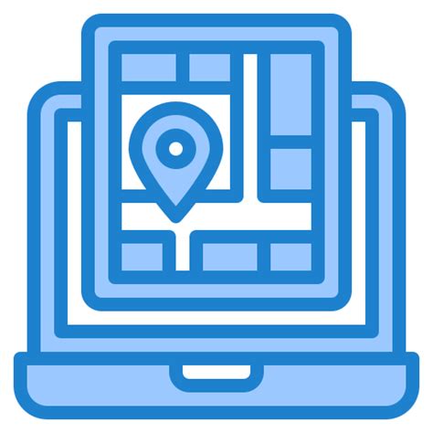 Karte lage icon srip Blue | Freepik