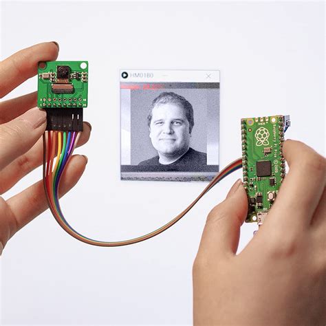 Buy Arducam for Raspberry Pi Pico Camera, HM01B0 Monochrome QVGA Camera ...