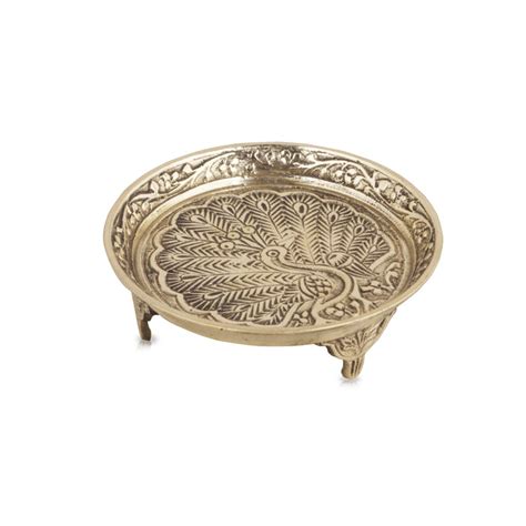 Pin Tray Peacock Design | Mukkali | Traditional Tray