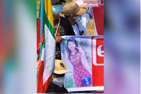 首位！缅甸抗议女子中弹不治身亡 - 万维读者网