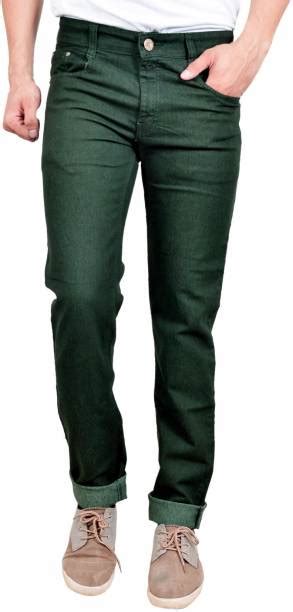 Dark Green Mens Jeans - Buy Dark Green Mens Jeans Online at Best Prices ...