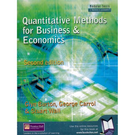 Image result for Quantitative Methods Book Cover