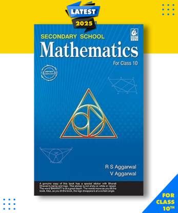 Secondary School Mathematics for Class 10 -CBSE -by R.S. Aggarwal|New ...