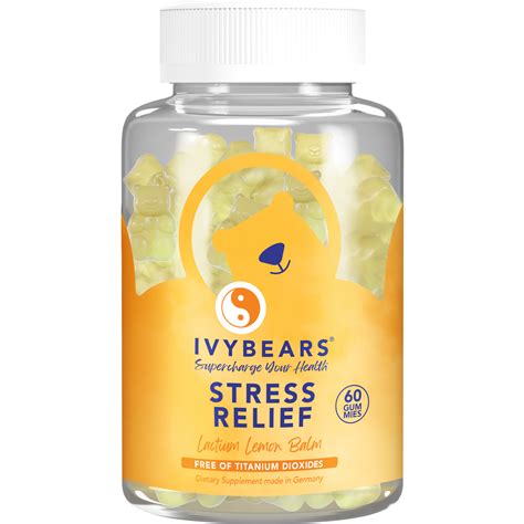 IvyBears Stress Relief Gummies - Yellow | Wilko