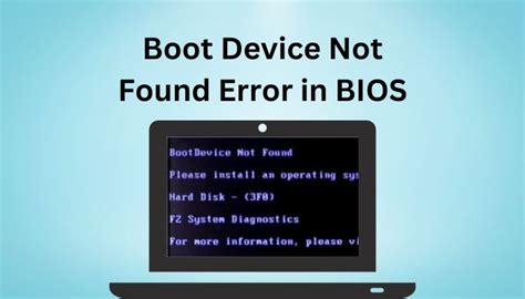Image result for How to Fix Boot Device Not Found Error