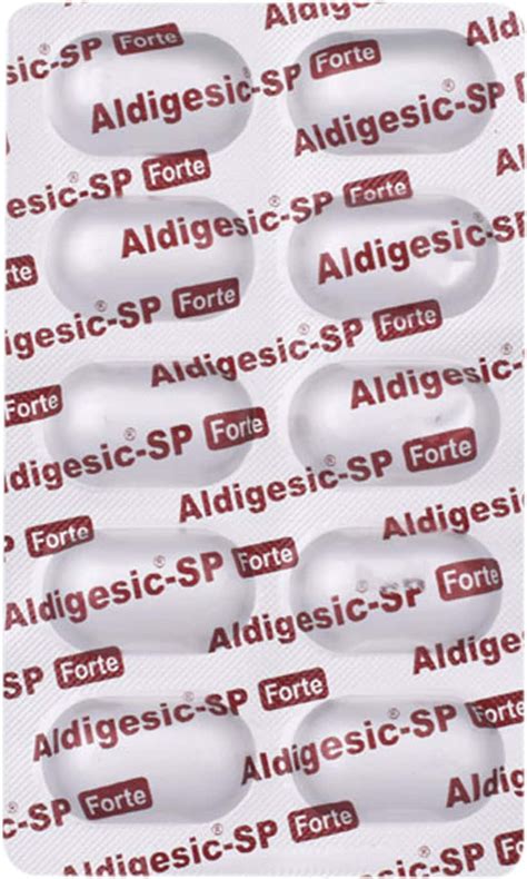 Aldigesic SP Forte Tablet: Uses, Side Effects, Price, Dosage & More ...