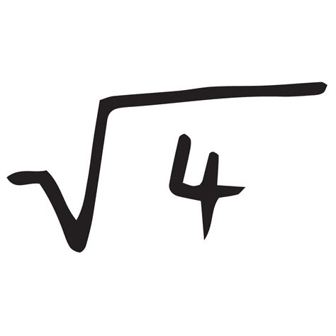 Square Root Symbol Png