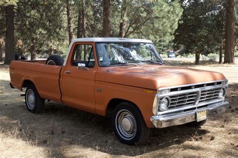 1974 Ford F100 Custom Painted The 1973 Ford F 100 Ranger, A