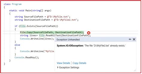 C# File Tutorial 的图像结果