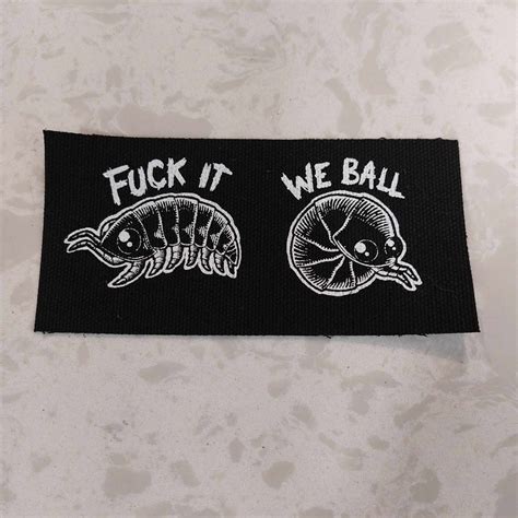 Fuck It We Ball - Patch (4x4) – Punk With A Camera