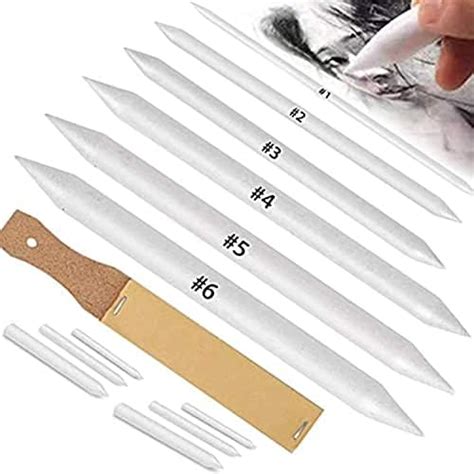 Norocme 12 PCS Blending Stumps and Tortillions Paper Art Blenders with ...