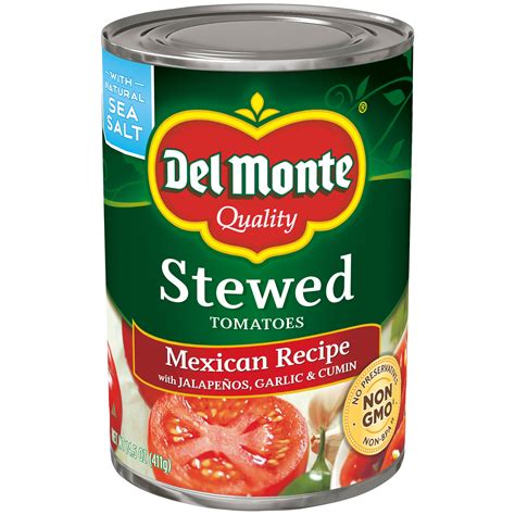 Buy Del Monte Mexican Recipe Stewed Tomatoes, 14.5 oz Can Online at ...