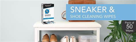 PERISAFE Sneaker and Shoe Cleaning Wipes Individually wrapped sachet ...