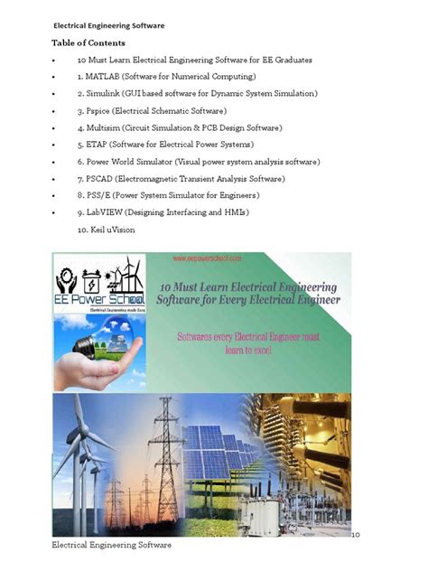 Electrical Engineering Software List 的图像结果