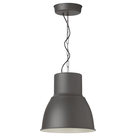HEKTAR pendant lamp, dark grey, 38 cm (15") - IKEA