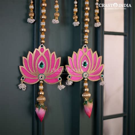 CRASTO INDIA HANDCRAFTED FESTIVE SIDE-HANGINGS #11 (PAIR) — Crasto® India