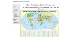 Image result for Ham Radio Prefix Map