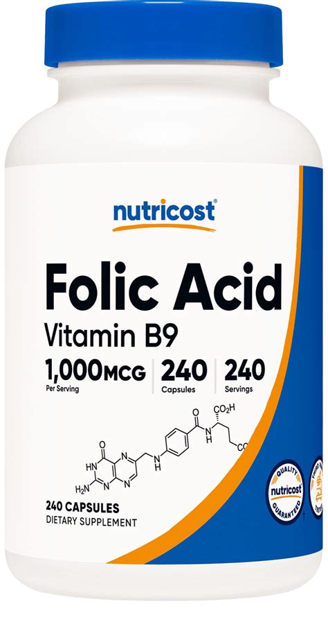 Top 6 Best Folic Acid Supplements in 2025 - Straight.com