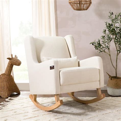 Buy Kai Rocking Chair (Beige) | WoodenTwist