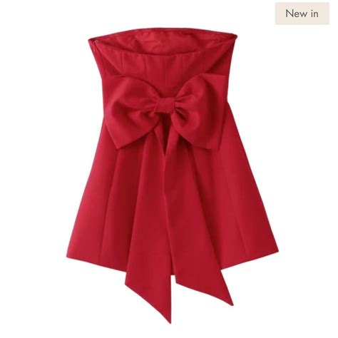 Kiwi and co red bow dress never worn size 8.... - Depop