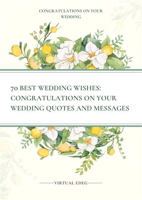 Wedding Congrats Quotes