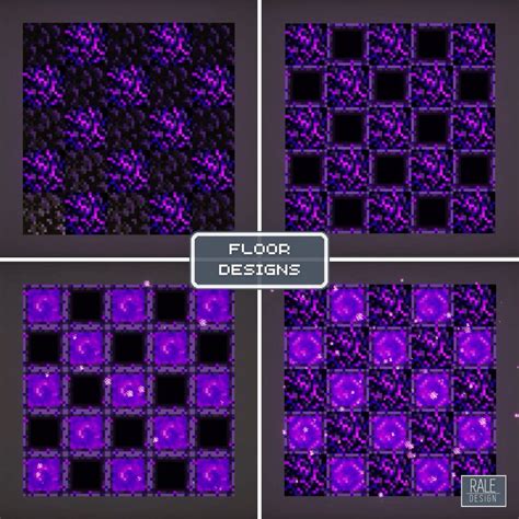 Get more from Rale Design on Patreon | Minecraft floor designs ...