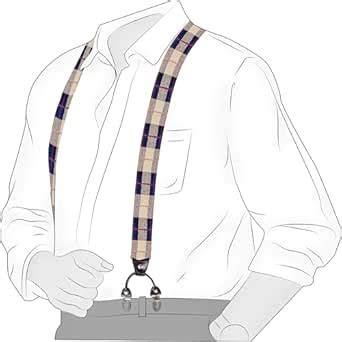 Buy Chokore Stretchy Y-shaped Suspenders with 6-clips (Navy Blue ...