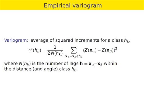 Image result for Variogram Analysis