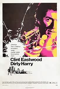 Tallenge - Classic Movie Poster - Dirty Harry - Clint Eastwood - Large ...
