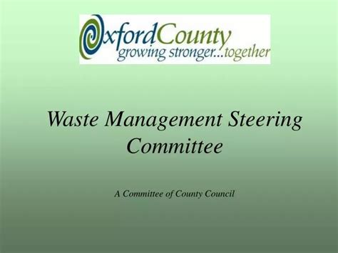 Image result for Waste Management Committee