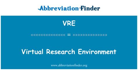 Image result for VRE Program