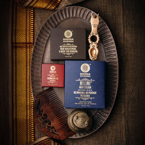 Lip, Soap and Hair Color combo | Shesha Ayurveda