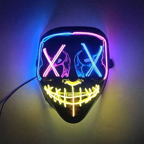 LED Light Up Mask 的图像结果