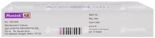 Montek Ab Tablet: Uses, Side Effects, Price & Substitutes