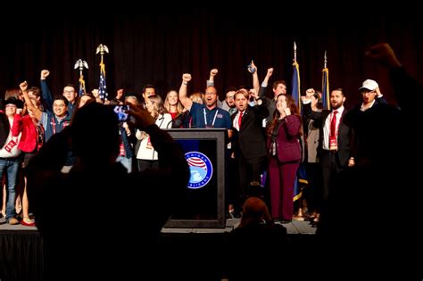 Michigan Republicans watch election results at state watch party ...