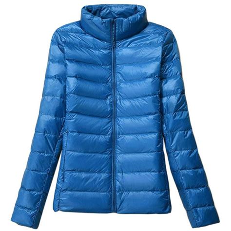 GENEMA Uniqlo Style Women's Duck Down Lightweight Jacket Winter ...