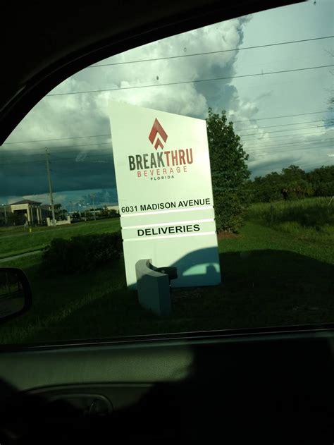 Breakthru Beverage Group - 6031 Madison Ave, Tampa, FL 33619 - Hours ...