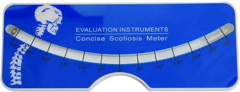 Biotronix Scoliosis Testing Measuring Meter Scoliometer Evaluation ...